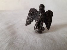 Aigle en bronze argenté