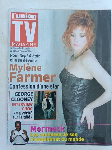 Mylene farmer magazine 2006 - tv,
