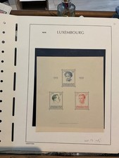 LUXEMBOURG. 1939. BLOC N°3 NEUF. REGNE DE LA GRANDE DUCHESSE. BELLE COTE