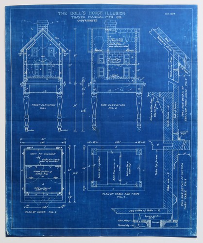 Cyanotype thayer magical mfg - cyanotype,
