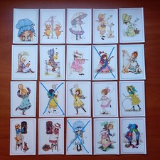 Images Panini vintage Miss Petticoat Les Saisons du Bonheur 1981. Au choix
