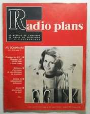 #1 revue Radio plans N285 août 1971 récepteur VHS système de radio commande 