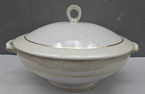 Soupiere vintage porcelaine - vintage, en