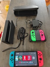 Nintendo Switch 1 Modèle OLED noir  + Accessoires 