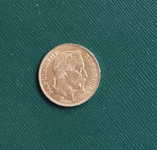 ⚜️⚜️ 20 francs OR  NAPOLEON III  Tète Laurée Second Empire  1866 BB ⚜️⚜️
