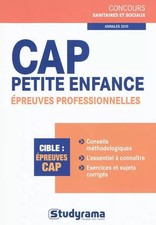 Cap petite enfance - Epreuves