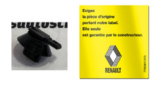 2x Agrafe de 12 mm. Renault