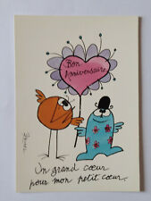 Carte Postale Les SHADOCKS ,( un grand coeur pour mon petit coeur ) Rouxel ,1998