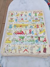 ANCIENNE PLANCHE DE JEUX DE