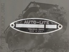 PLAQUETTE DATA PLATE DEMARREUR