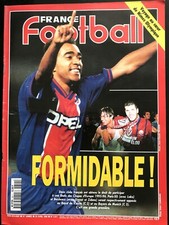 France Football du 23/04/1996; PSg et Bordeaux e, 1/2 finale de coupe d'Europe