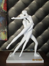 couple de danseurs en résine