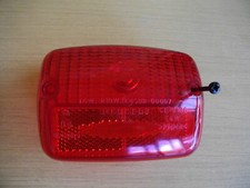 Cabochon feu arrière origine pour mobylette Peugeot 50 Fox Neuf