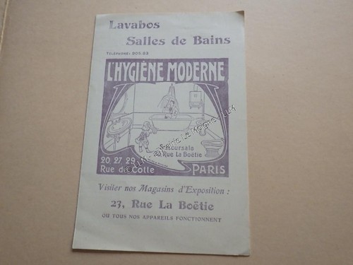 1905 publicité hygiène - 1905.publicité, l'hygiène