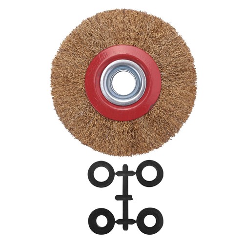 Roue brosse métallique - de,