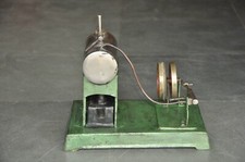 Vintage Mécanique Air Chaud Vapeur Stirling Moteur Litho Boite Jouet / Modèle,