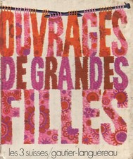 3 suisses  - couture - tricot - tricotin - tresse - perles ©1972