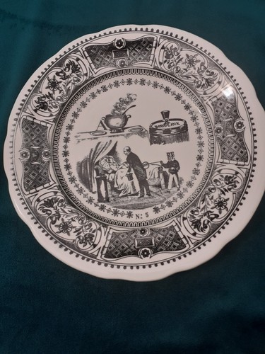 Assiette parlante faience - parlante,