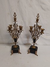 PAIRE DE CANDÉLABRES