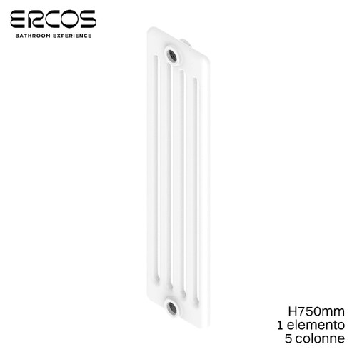 Radiateur tubulaire blanc - , en