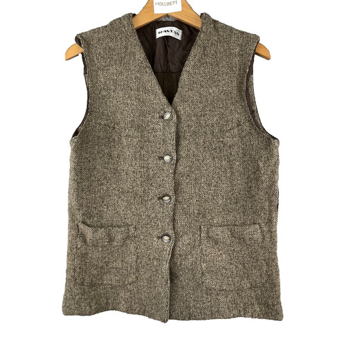 Ravens gilet femme t44 marron - gilet,