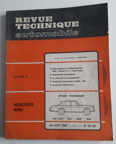 Revue technique automobile - revue,