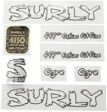 NOS Surly Ogre Decal Set White