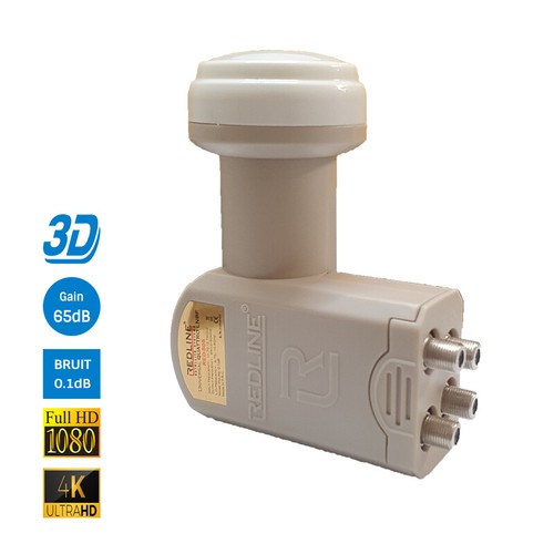 Lnb quattro high gain - lnb, 65
