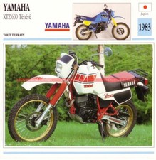 YAMAHA XTZ 600 Ténéré 1983