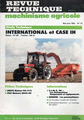 Revue technique tracteurs - technique,