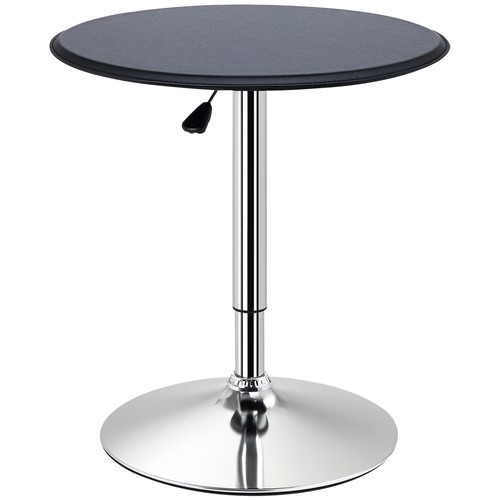 Homcom table 63x63x93cm noir - homcom,