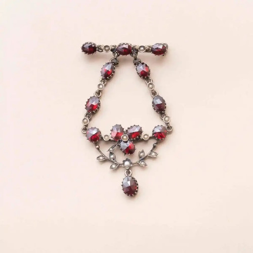 Broche devant corsage xixe - de,