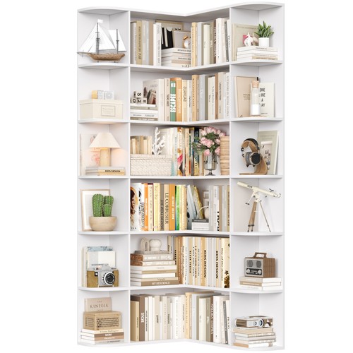 Bibliotheque angle meuble de - d'angle,