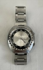 Montre, CITIZEN, 21 JEWELS, date, alarme, vintage, chrome