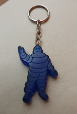 Porte Clés - MICHELIN  - Résine Bleue - Années 80's