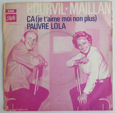 BOURVIL & JACQUELINE MAILLAN -