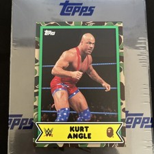 Bape x WWE topps Kurt Angle