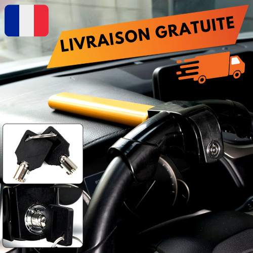 Volant antivol voiture serrure - antivol,