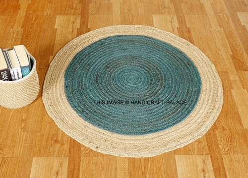 Tapis tressé foyer indien - de,