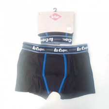Caleçon Boxer Hommes LEE COOPER du S au 2XL Noir-Bleu