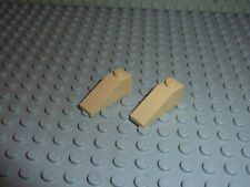 2 x LEGO Tan Slope Brick ref 4286 / Set 4884/7298/7476/4714/7260/7477/10019/4707