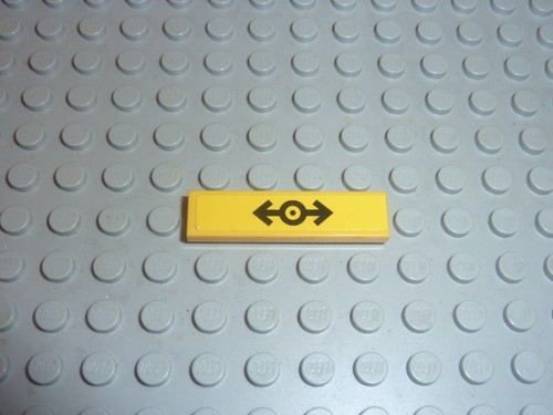 Lego tile with train - 1, x