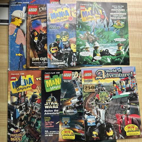 Lego mania magazine lot - mania,