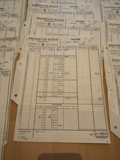Lot 20 Factures Anciennes