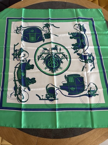 Foulard hermès soie - hermès,