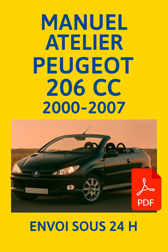 Manuel atelier peugeot 206 - manuel,