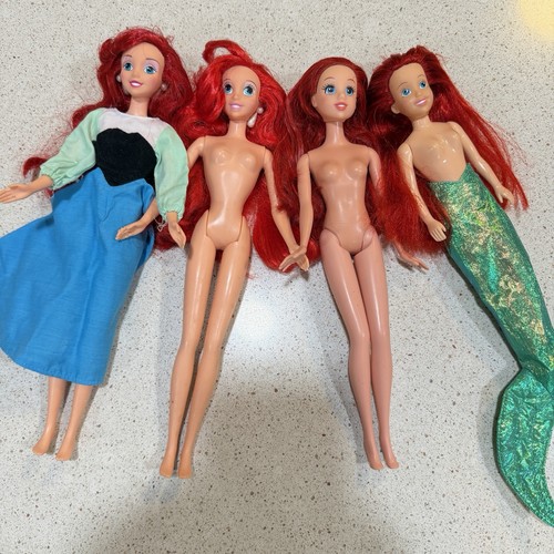 Lot disney ariel dolls - 4,