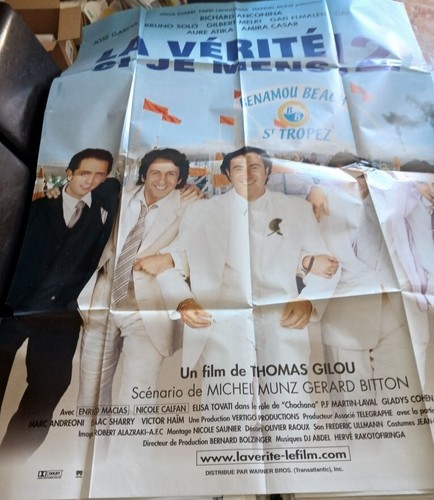 Affiche 120 160 pliée - affiche, x