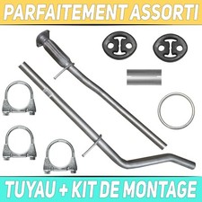 Tuyau d'échappement Silencieux pour Fiat Punto 2 II (188) 1.2 8V Hayon 99-07