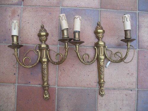 Ancienne paire appliques en - ancienne,